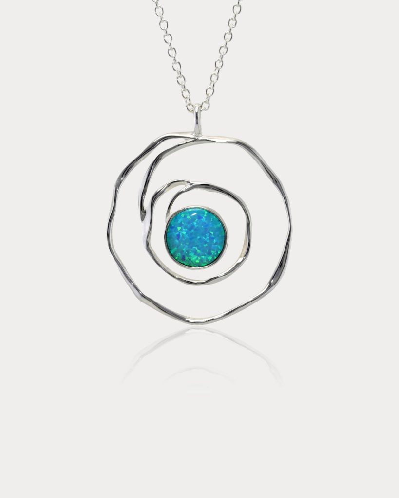 gw pnd 001 spiral pendant blue opal main