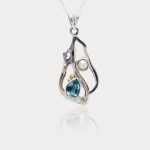 gw pnd 002 sculptural pendant blue topaz pearl main