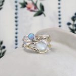 gw rng 002 sculptural ring moonstone opal styled cushion